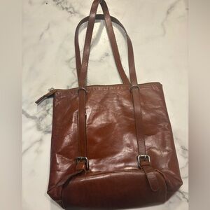 Vintage Atelier Noir by Rudsak Brown Leather Backpack